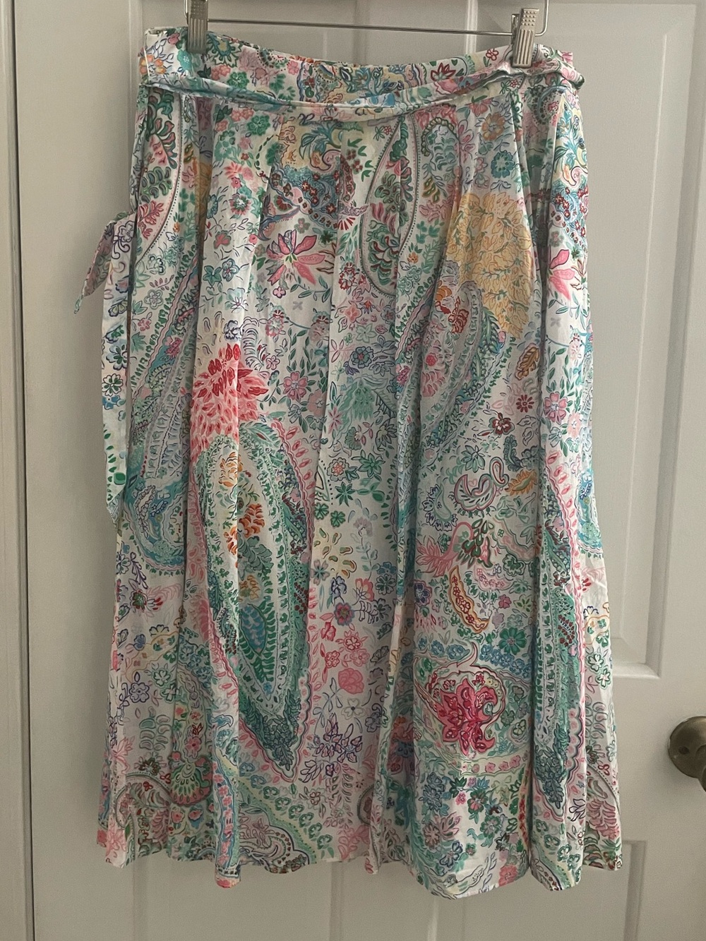 Talbots floral midi skirt, size 12 NWT